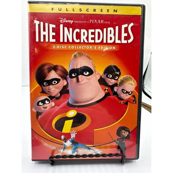 The Incredibles DVD Disney Pixar 2 Disc Collector's Edition Bonus Features - Picture 1 of 6